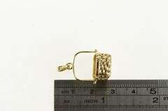 14K Yellow Gold 3D Longaberger Basket Articulated Picnic Charm/Pendant