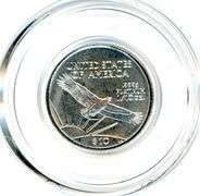 2008 $10 BU Platinum Eagle in Plastic Holder