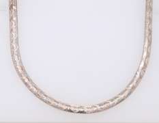Vintage Italian 925 Sterling Silver Fancy Link Chain Necklace
