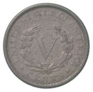 1888 Liberty V Nickel