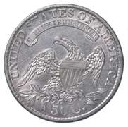 1829/7 Capped Bust Half Dollar Type 1