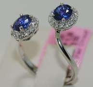 Envious Sapphire and Diamond 18kt Ring