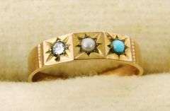Antique 9CT Gold Baby Ring