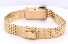 Attractive Yellow Gold Diamond Buckle Bracelet