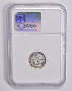 MS62 1833 Liberty Cap Dime JR-4 NGC