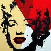 Golden Marilyn 11.42 by Warhol, Andy