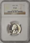 1953 Proof Washington Quarter NGC PF68