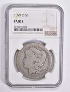 FAIR 2 1899-O Morgan Silver Dollar NGC Lowball Low Ball