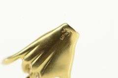 14K Yellow Gold Shaka Sign Aloha Hang Loose Hand Gesture Charm/Pendant