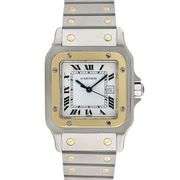 Cartier Santos Galbee 18K Yellow gold and stainless steel