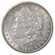 1887-S Morgan Silver Dollar
