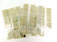 Big Lot of 48 Wings Cigarettes Tobacco Trade Cards