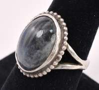 Lovely Labradorite Ring In Sterling Silver