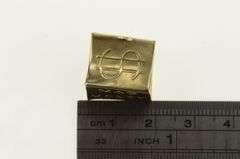 14K Yellow Gold Vintage Emergency Mad Money Cash Box Charm/Pendant