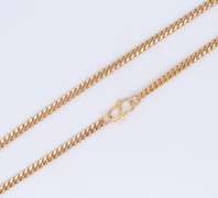 Incredible 18kt Yellow Gold Curb Link Chain Necklace