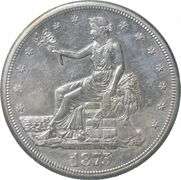 1875-S Seated Liberty Trade Dollar