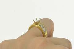 18K Yellow Gold 1.50 Ctw VS Diamond Engagement Setting Ring
