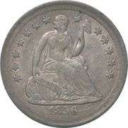1856 Seated Liberty Half Dime