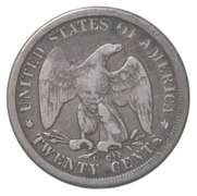 1875-CC Seated Liberty Twenty Cent Piece