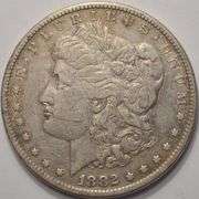 1882 Morgan Silver Dollar Circulated