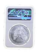 MS66 MINT ERROR 2000 American Silver Eagle - REV Struck Thru - NGC