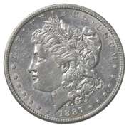 1887-S Morgan Silver Dollar