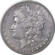 1902-S Morgan Silver Dollar