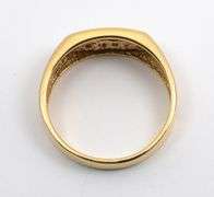 Pleasing Man's Ring with Diamonds