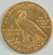 Choice BU 1925-D US $2.50 Indian Gold Piece. Real nice