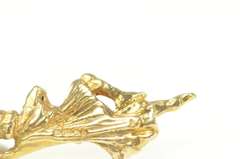 9K Yellow Gold Scottish Highland Dancer Kilt Traditional Charm/Pendant