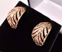 Gorgeous 14K Rose Gold Earrings