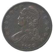 1833 Capped Bust Half Dollar