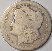 1894-S Morgan Silver DNJollar, Circulated.