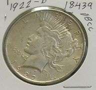 1922-D Peace Dollar, circ