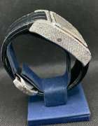 CARTIER SANNTOS 100 XL CHRONOGRAPH STAINLESS STEEL ICED OUT WATCH