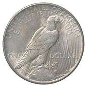 1935 Peace Silver Dollar