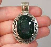 Huge! Stunning Emerald pendant