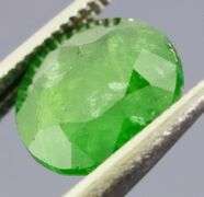 Rich green 2.16ct Tsavorite Garnet solitaire