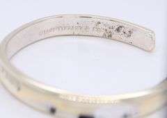 Tiffany & Co 1837 Sterling Silver Bangle