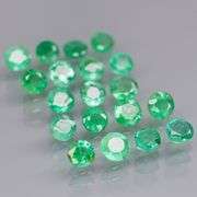 Outstanding 2.83ct real Colombian Emerald set