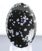 Beautiful 51.04ct untreated Snowflake Obsidian