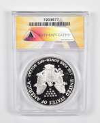 PF70 DCAM 1991-S American Silver Eagle - Graded ANACS