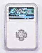 MS69 2002 Mo Mexico 1/20 Silver Onza - Graded NGC