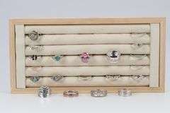 .925 Sterling Silver Curated Ring Set 20 RIng Lot Various Sizes & Styles