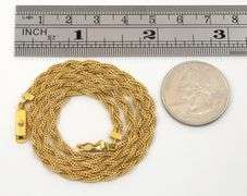 Braided 18k Necklace