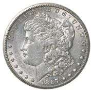 1887-S Morgan Silver Dollar