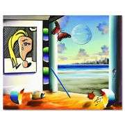 Floating Crying Girl by Ferjo Original