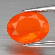 Amazing color 1.12ct Fanta orange Fire Opal