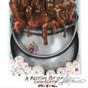 A Melting Pot of Chocolate...NYC (Red) by Fazzino, Charles
