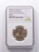 MS69 2008-D Sacagawea Dollar Annual Dollar Coin Set NGC